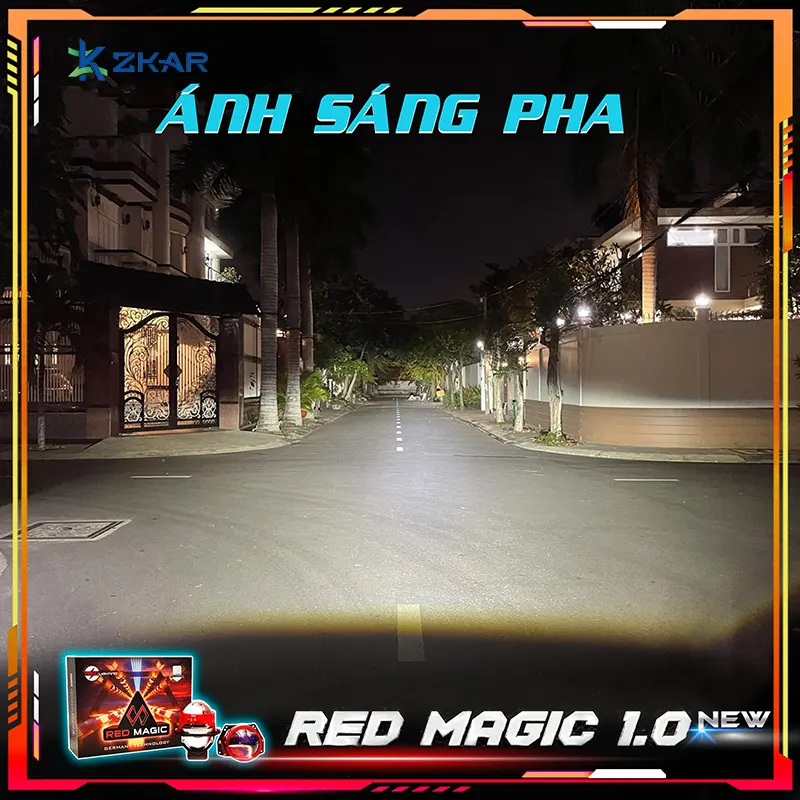 Trung Tâm Độ Bi Led Red Magic New 1.0 Chính Hãng Tại TPHCM