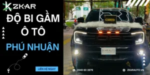 Trung Tâm Độ Bi Gầm Ô Tô Tại Phú Nhuận