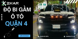 Trung Tâm Độ Bi Gầm Ô Tô Tại Quận 4