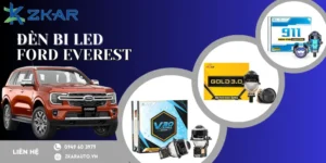 Lắp bi LED chính hãng cho Ford Everest