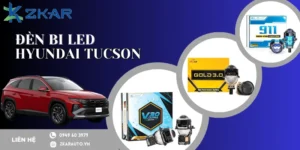 Lắp bi LED chính hãng cho Hyundai Tucson