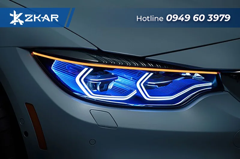 Các bước lắp đặt bi LED cho xe Ford Everest