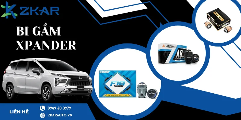 Lắp bi gầm chính hãng cho xe Mitsubishi Xpander