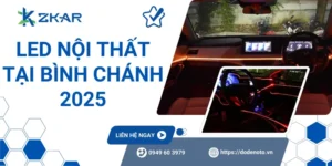 Lắp đặt LED nội thất uy tín tại Bình Chánh