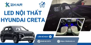 Độ LED nội thất Hyundai Creta uy tín