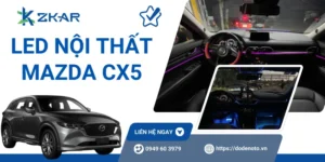 Độ LED nội thất Mazda CX5 uy tín