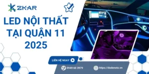 Lắp đặt LED nội thất uy tín tại Q11