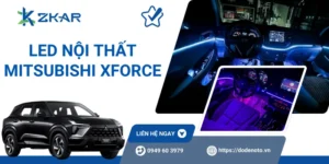 Độ LED nội thất Mitsubishi Xforce uy tín