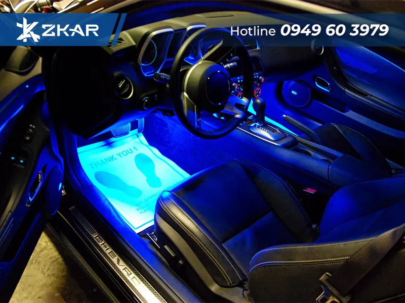 Độ LED nội thất tại uy tín ZKar Auto