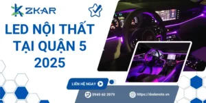 Lắp đặt LED nội thất uy tín tại Q5