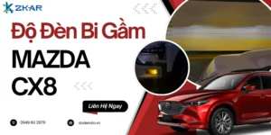 Độ Đèn Bi Gầm Tăng Sáng Cho Xe Mazda CX8 Tại TPHCM