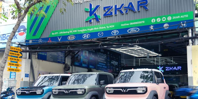 ZKar Auto - Trung Tâm Chăm Sóc, Nâng Cấp Độ Đèn Ô Tô