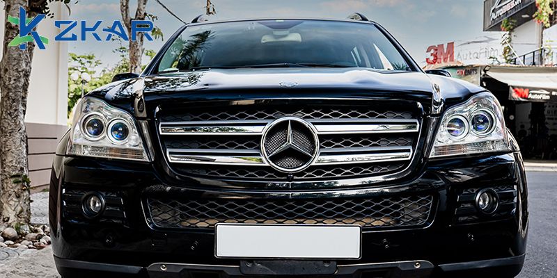 Mercedes benz GL gắn đèn Bi Laser Titan Platinum 6+3 2022 tại ZKar Auto