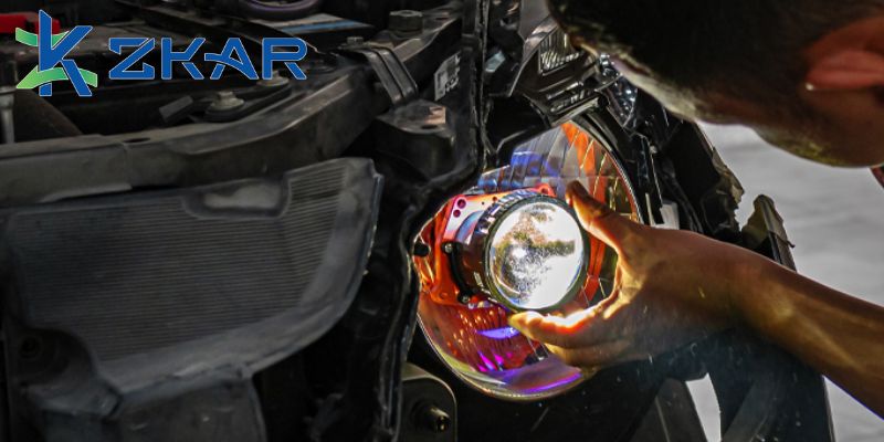 Độ đèn laser nâng cấp ánh sáng