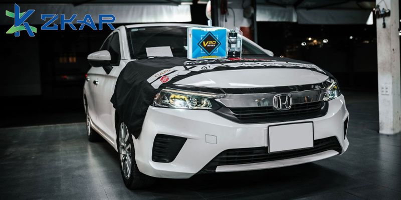 Honda City độ đèn V20 2023 9+1+1