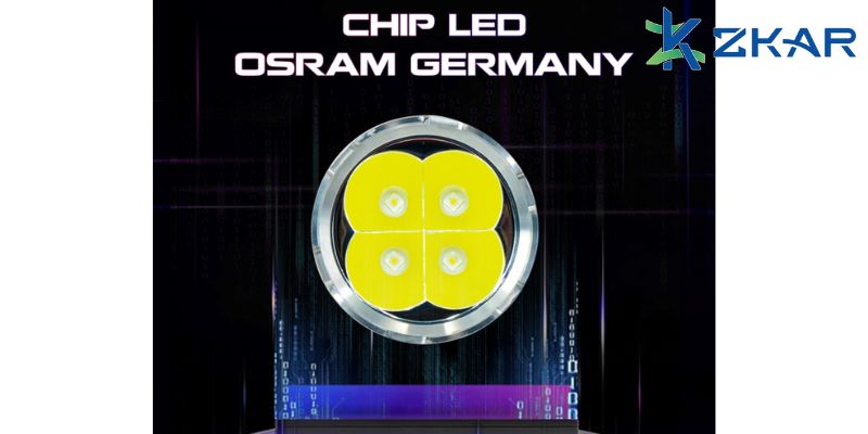4 chip LED Osram cao cấp,