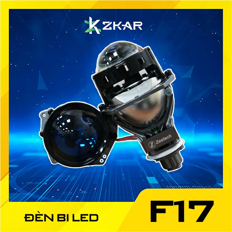 Độ Đèn Bi LED F17 Thương Hiệu Zestech