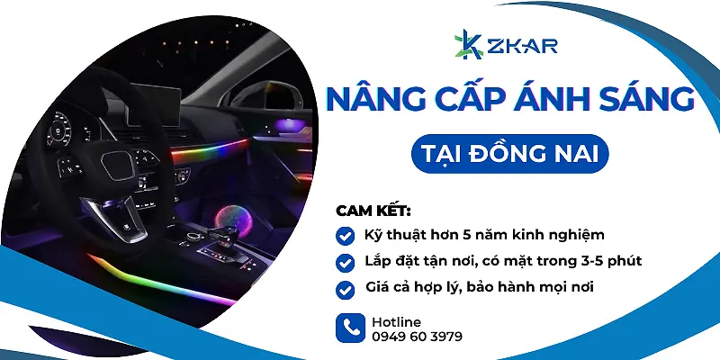 Nâng Cấp Ánh Sáng Xe Hơi Tại Đồng Nai