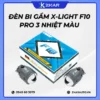 Độ Đèn Bi Gầm X-Light F10 Pro 3 Nhiệt Màu